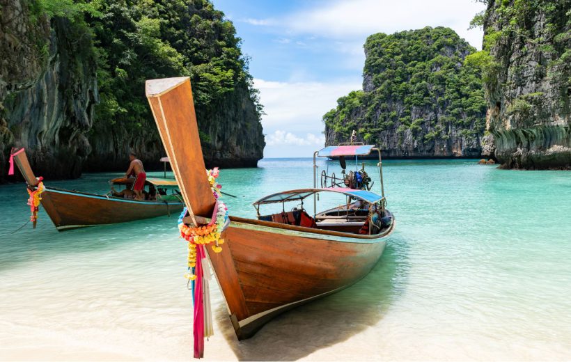 Private Half-Day Krabi Four Islands Tour with long-tail Boat