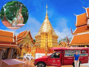 Doi Suthep Temple Tour by Local Red Car – 3 Hours Experience